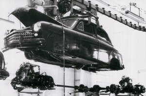 Industria automobilistica del marchio spagnolo Seat a Barcellona, 02/06/1953 da Unbekannt