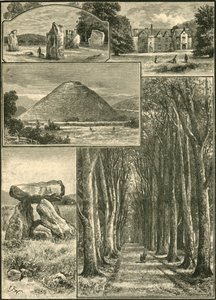 Avebury. Littlecote. Silbury. Devils Den. Grand Avenue., 1898