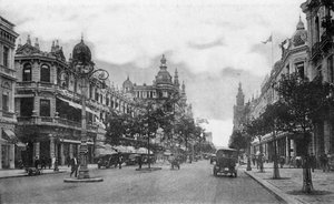 Avenida Rio Branco, Rio de Janeiro, Brasile, inizio XX secolo da Unbekannt