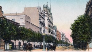 Avenida de Mayo, Buenos Aires, Argentina, inizio XX secolo da Unbekannt