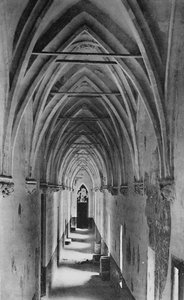Avignone - Palazzo dei Papi. - Galleria del Conclave, c1925