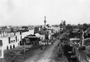 Baghdad dalla porta nord, Iraq, 1917-1919