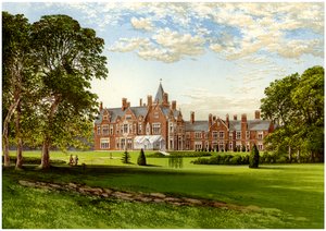 Bagshot Park, Surrey, casa del Duca di Connaught, c1880 da Unbekannt