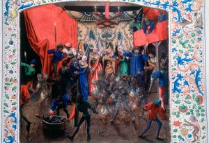 Ballata degli uomini ardenti, 1393, circa 1470 da Unbekannt