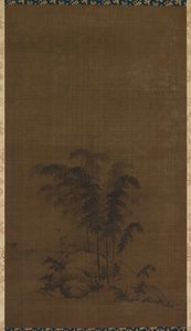 Paesaggio di bambù, 1127-1279 da Unbekannt