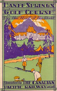 Campo da golf di Banff Springs, segnapunti da Unbekannt