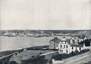 Bangor - La città e la baia, da Mornington Park, Princeton, 1895 da Unbekannt