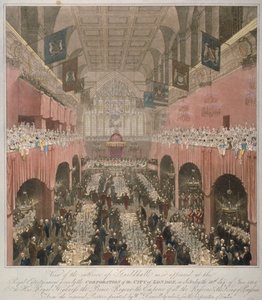 Banchetto alla Guildhall, Città di Londra