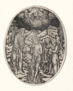 Battesimo di Cristo, 1400s da Unbekannt