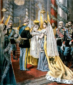 Battesimo della Granduchessa Tatiana, figlia di Nicola II di Russia, 1897