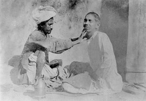 Barbiere, Chakrata, India, 1917