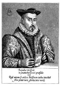 Barnabe Brisson, filologo e giurista francese del XVI secolo da Unbekannt