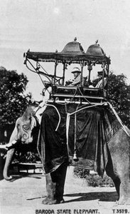 Elefante dello stato di Baroda, India, XX secolo da Unbekannt