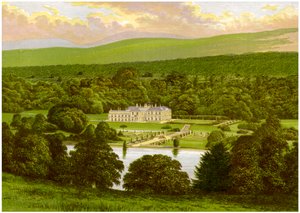 Barons Court, Contea di Tyrone, Irlanda del Nord, casa del Duca di Abercorn, c1880 da Unbekannt