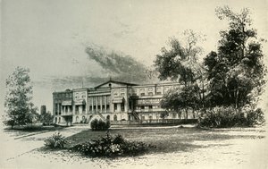Casa di Barrackpore, 1856, 1925 da Unbekannt