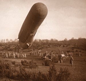 Pallone di sbarramento, Somme, Francia settentrionale