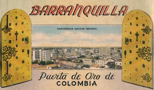 Barranquilla - Puerta de Oro de Colombia, c1940