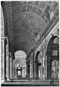 Basilica di San Pietro, Roma, 1870 da Unbekannt