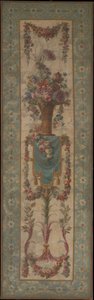 Cesto di fiori con ghirlande, 1770-90 da Unbekannt