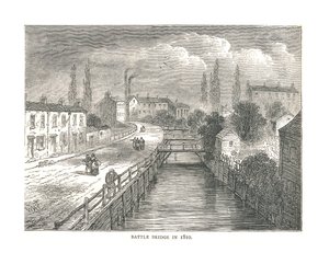 Battle Bridge, 1810 da Unbekannt