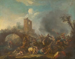 Scena di battaglia da Unbekannt