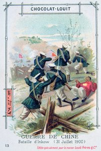 Battaglia di Inkow, Cina, Ribellione dei Boxer