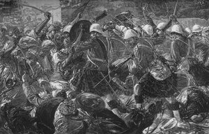 Battaglia di Baba Wali: Gli Highlanders liberano un villaggio, c1880
