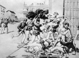 Battaglia di Cardenas da Unbekannt