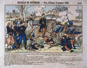 Battaglia di Coulmiers, Guerra franco-prussiana, 9 novembre 1870
