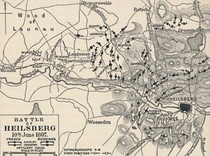Battaglia di Heilsberg, 10 giugno 1807, 1896 da Unbekannt