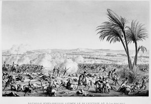Battaglia di Eliopoli, Egitto, 20 marzo 1800 da Unbekannt
