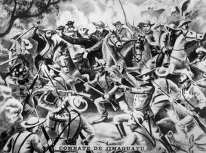 Battaglia di Jimaguaya da Unbekannt