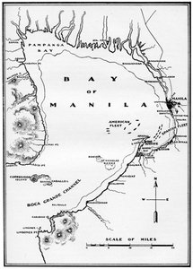 Battaglia della baia di Manila, Filippine, Guerra ispano-americana da Unbekannt