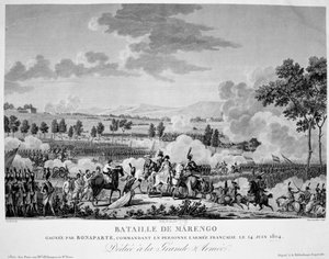 Battaglia di Marengo, 14 giugno, 1804 da Unbekannt