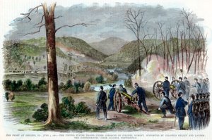 Battaglia di Philippi, Virginia Occidentale, Guerra Civile Americana, 3 giugno 1861 da Unbekannt