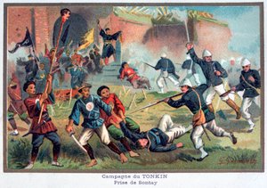 Battaglia di Tonkin, Guerra franco-cinese, XX secolo da Unbekannt