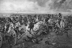 Battaglia di Waterloo, 1815 da Unbekannt