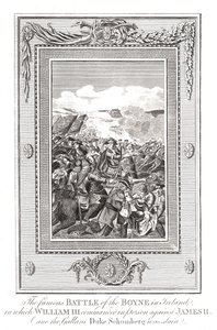 Battaglia del Boyne, 1690 da Unbekannt
