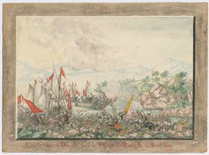 Battaglia del Danubio 1828, 1829 da Unbekannt