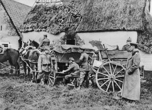 Unità telefonica da campo mobile bavarese, Prima Guerra Mondiale, 1915 da Unbekannt
