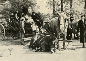 Rifugiati belgi sulla strada, 1939-1940, 1941 da Unbekannt