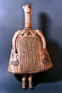 Idolo campana, Antica Grecia, c700 a.C.