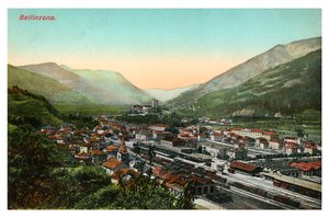 Bellinzona, Svizzera, inizio XX secolo da Unbekannt