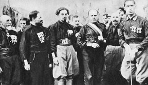 Benito Mussolini 1883-1945 dittatore fascista italiano, 1922 da Unbekannt