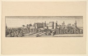 Berkshire, con il Castello di Windsor, dopo 1666 da Unbekannt