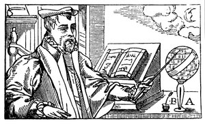 Bernard Abattia, astrologo francese del XVI secolo, 1572 da Unbekannt