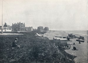 Bexhill - Gli hotel e la spiaggia, 1895
