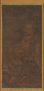 Bhadra, Il Sesto Luohan, datato 1345 da Unbekannt