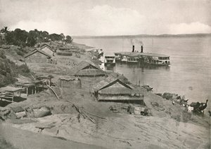 Bhamo - Irrawaddy Flotilla Mail Steamer al Ghat da Unbekannt