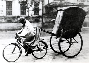 Taxi a pedali, Parigi occupata dai tedeschi, 1940-1944 da Unbekannt